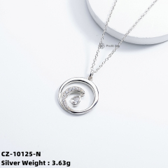 Ocean Treasures: Seashell Sterling Silver Necklace
