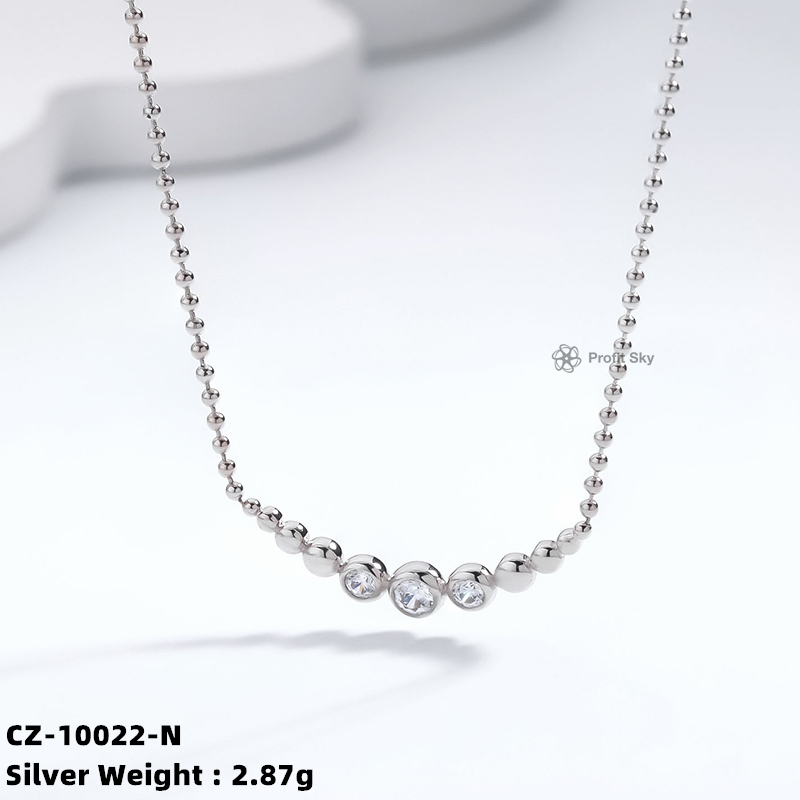Simply Chic: Classic 925 Silver Necklace