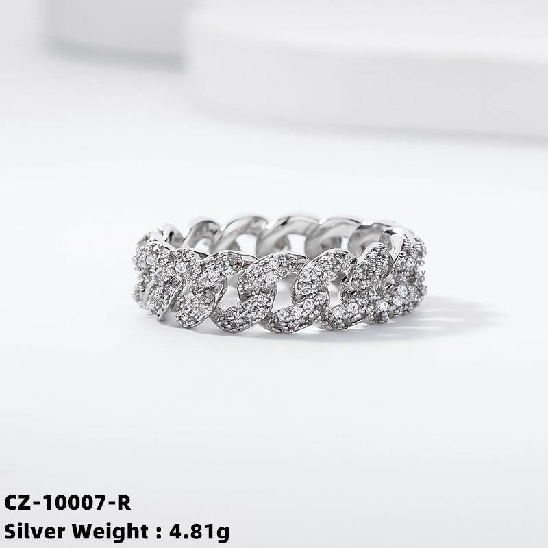 Hip Hop Street Personalized Accessories Sliver Ring