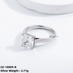 Eternal Elegance: Zirconia Sterling Silver Ring