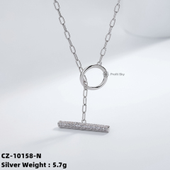 Classic Beauty: Polished Sterling Silver Chain Necklace