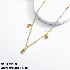 Radiant Allure: Explore Our 925 Silver Necklaces
