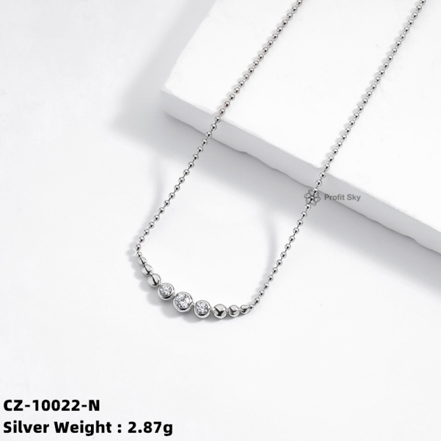 Radiant Allure: Explore Our 925 Silver Necklaces