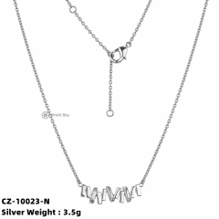 Silver Splendor: Our 925 Silver Necklace Collection