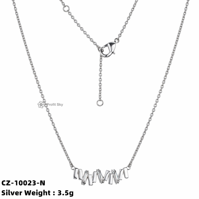 Silver Splendor: Our 925 Silver Necklace Collection