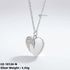 Infinite Beauty: Sterling Silver Infinity Necklace