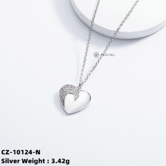 Love Blooms: Rose Sterling Silver Necklace