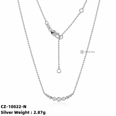 Simply Chic: Classic 925 Silver Necklace
