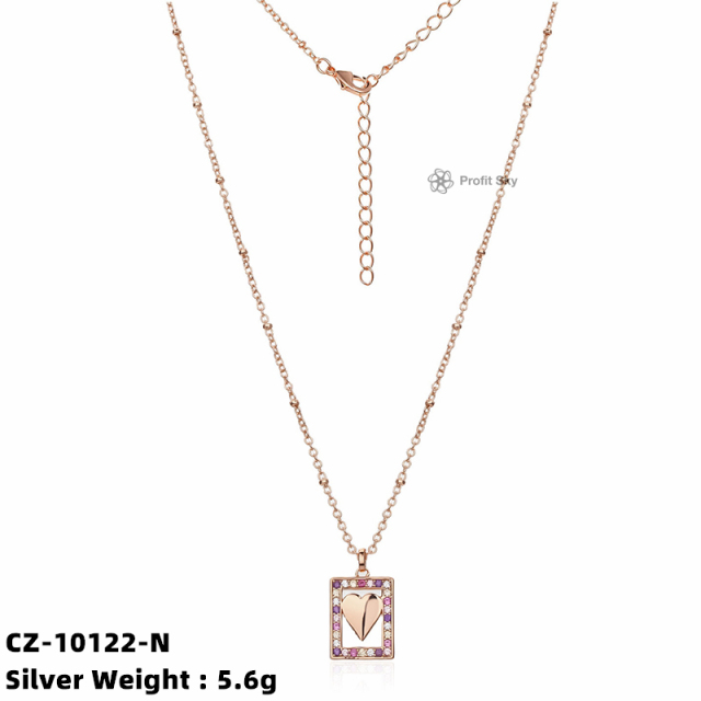 Timeless Elegance: Sterling Silver Pendant Necklace