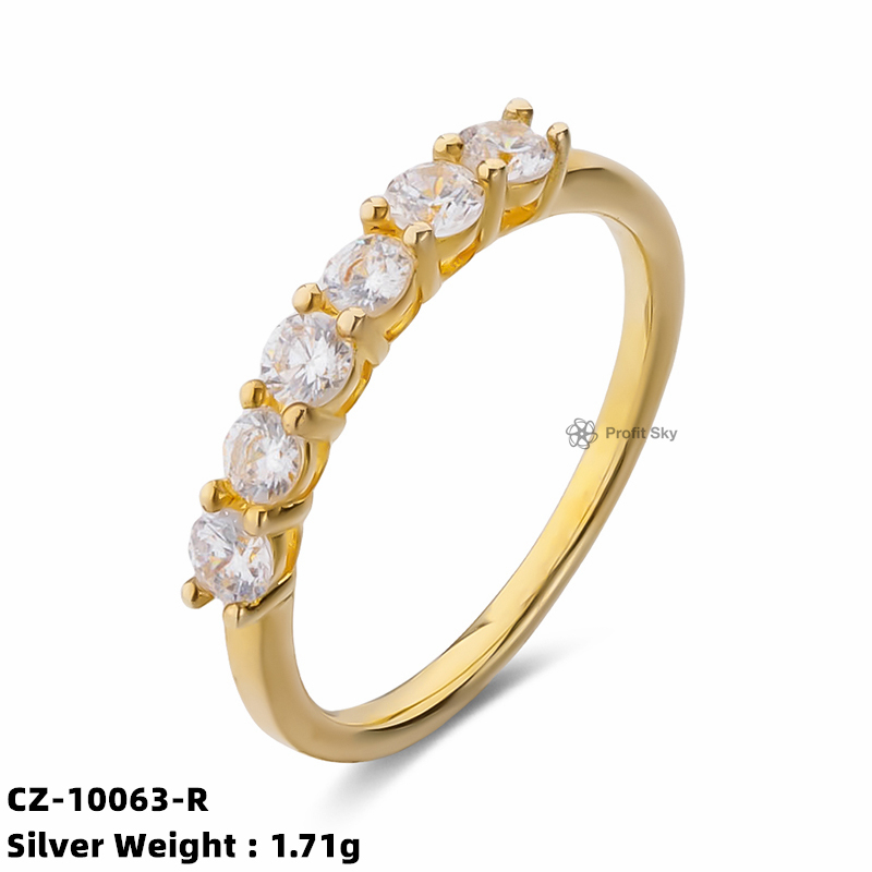 Affordable Luxury: Zirconia Sterling Silver Ring