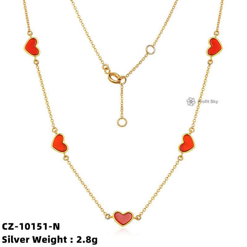 Labyrinth of Love: Heart Sterling Silver Necklace