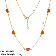 Labyrinth of Love: Heart Sterling Silver Necklace