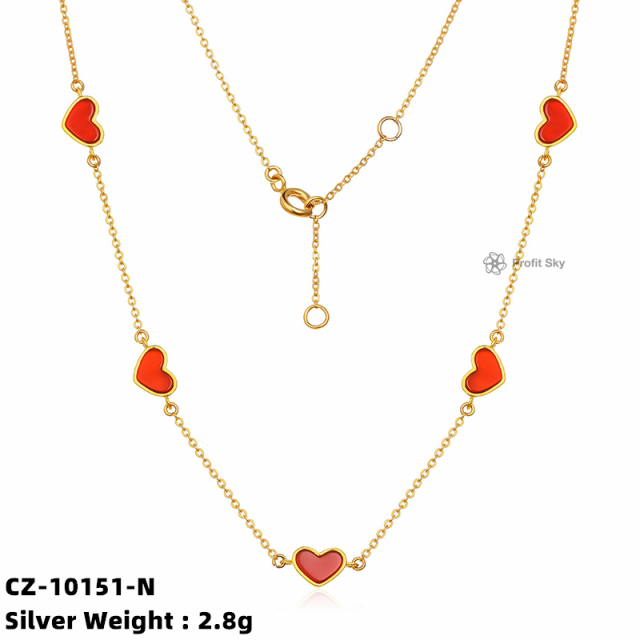 Labyrinth of Love: Heart Sterling Silver Necklace
