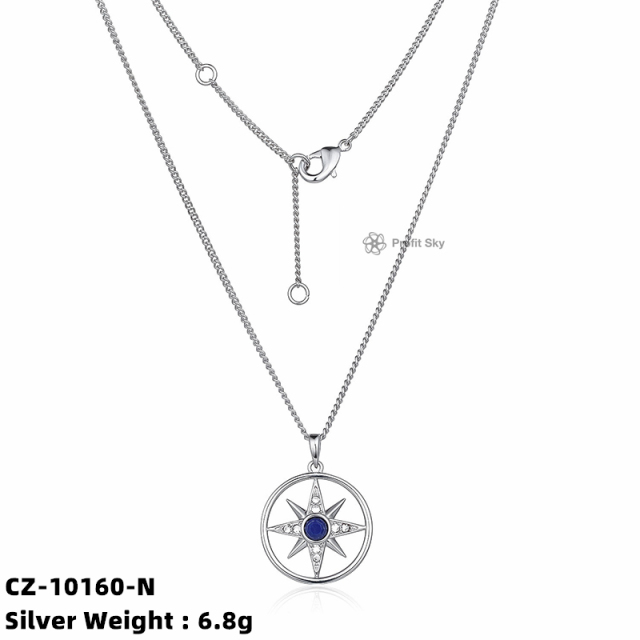 Customized Birthstone Zirconia Necklace
