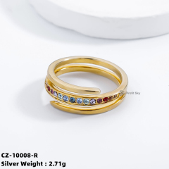 Hip Hop Street Personalized Accessories Sliver Ring