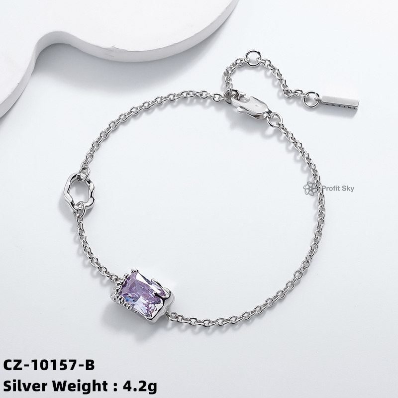 Personalized Sterling Silver Bracelet