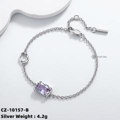 Personalized Sterling Silver Bracelet