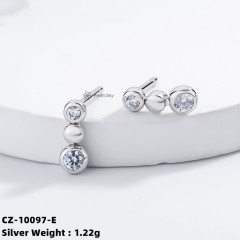 Huggie Circle Hoop Earrings