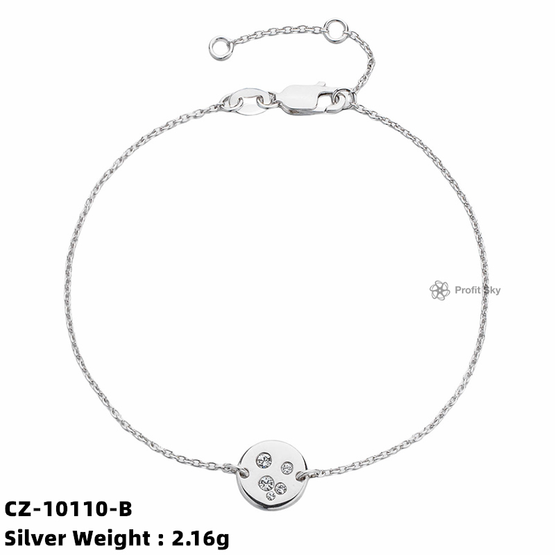 925 Sterling Silver Link Bracelet