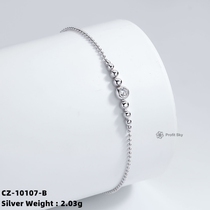 Silver Infinity Bracelet: Timeless Beauty