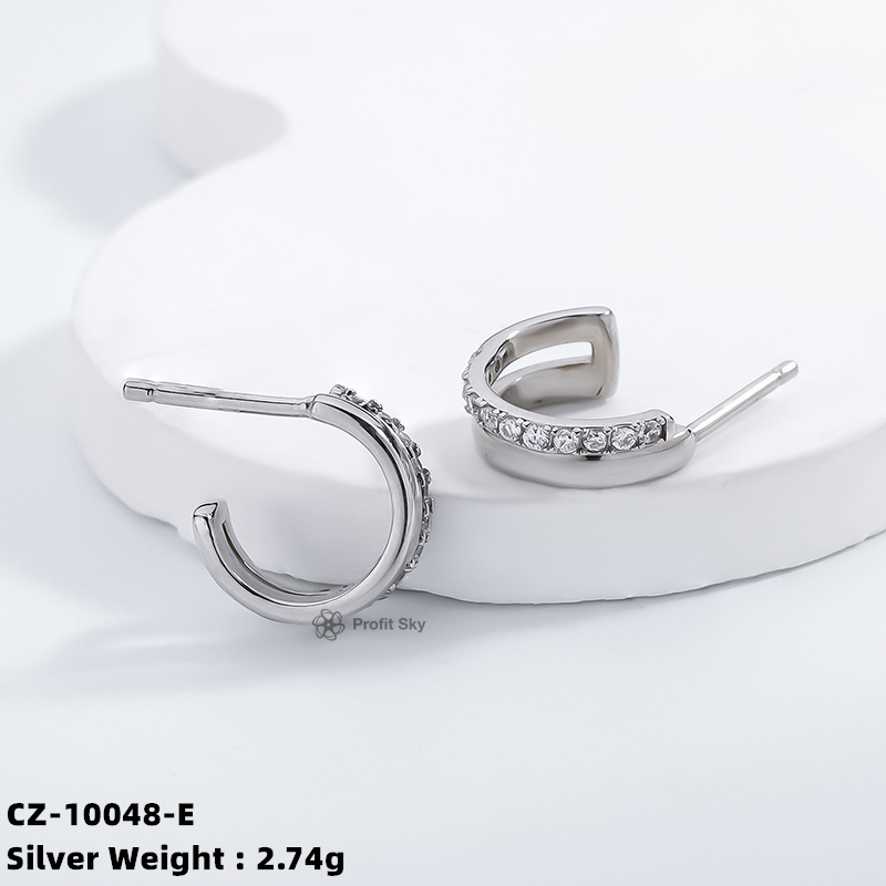 Timeless Silver Hoop Earrings