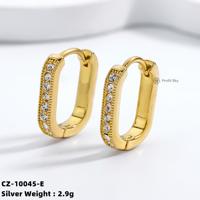 Infinity Symbol Silver Studs Earrings