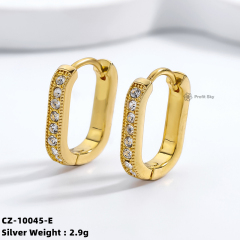 Infinity Symbol Silver Studs Earrings