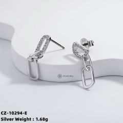 New Luxury Classical Silver Earrings