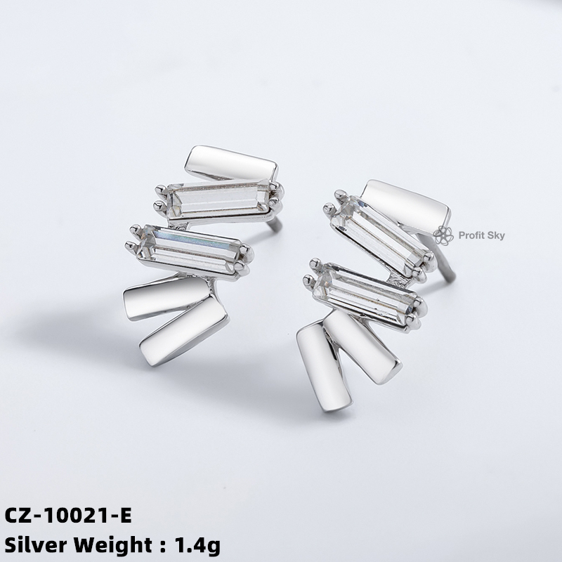 Vintage-Inspired Silver Studs Earrings