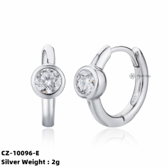 Huggie Circle Hoop Earrings