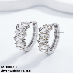 Classic Sterling Silver Stud Earrings