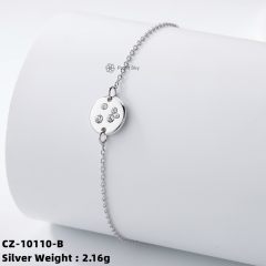 925 Sterling Silver Link Bracelet