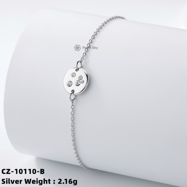 925 Sterling Silver Link Bracelet