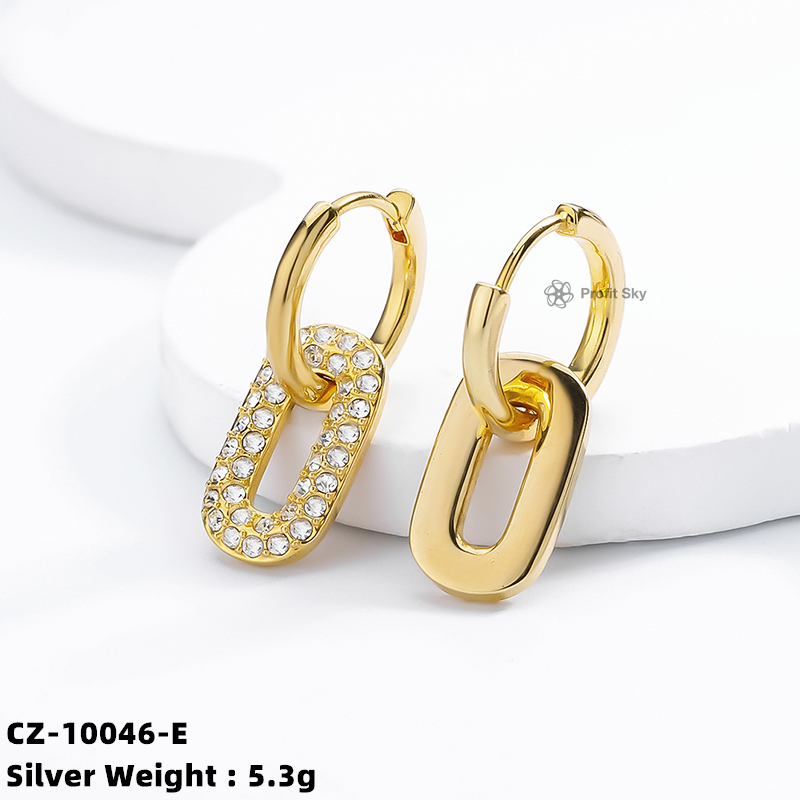 Infinity Symbol Silver Studs Earrings