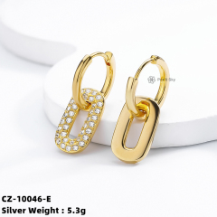 Infinity Symbol Silver Studs Earrings