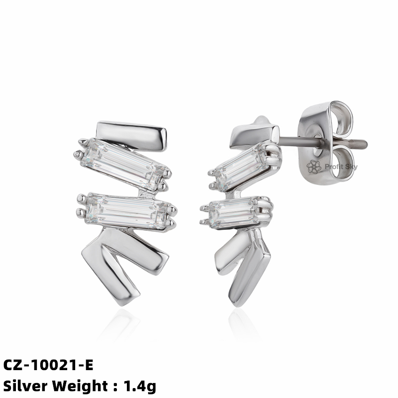 Vintage-Inspired Silver Studs Earrings