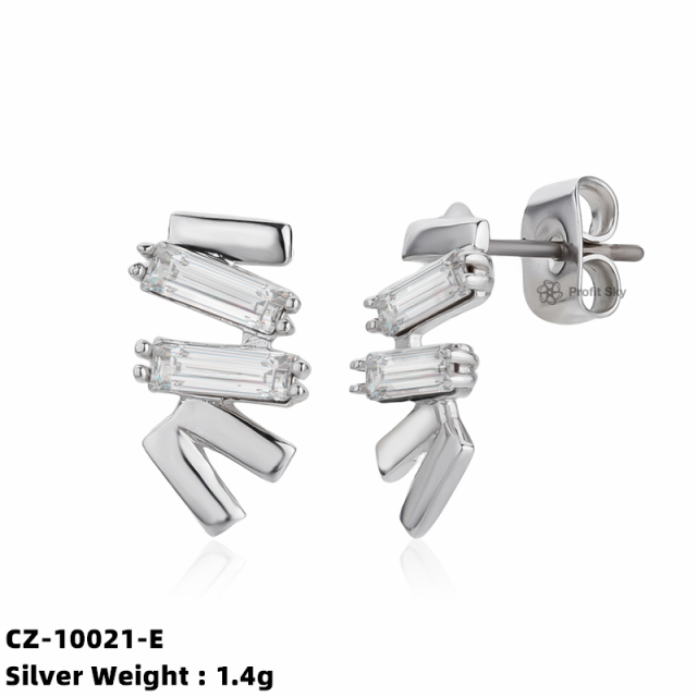 Vintage-Inspired Silver Studs Earrings