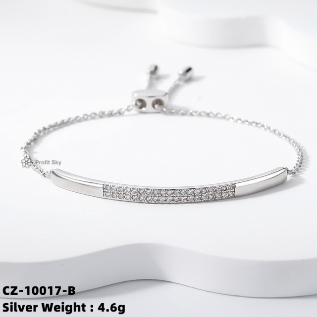 Classic Sterling Silver Chain Bracelet