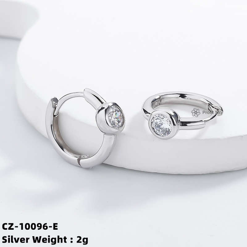 Huggie Circle Hoop Earrings