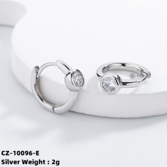 Huggie Circle Hoop Earrings