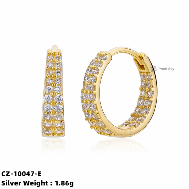 Classic Sterling Silver Hoop Earrings