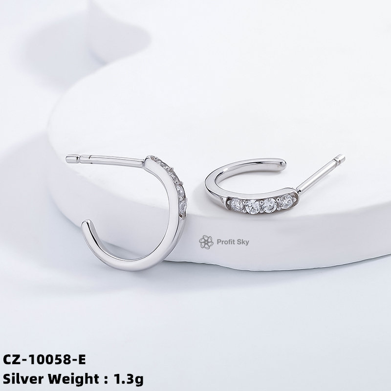Timeless Silver Hoop Earrings