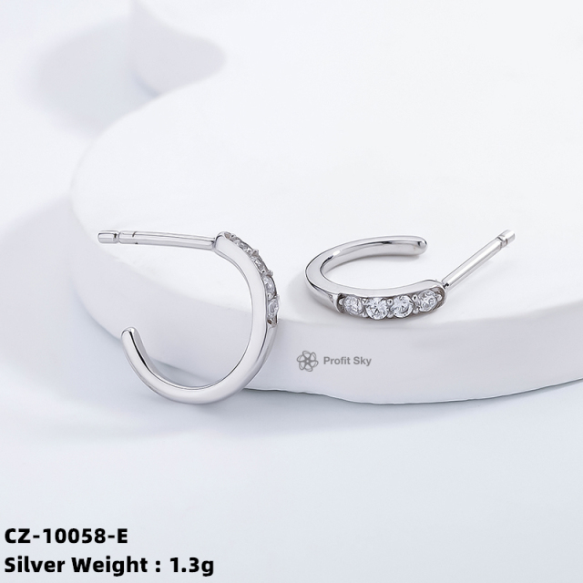 Timeless Silver Hoop Earrings