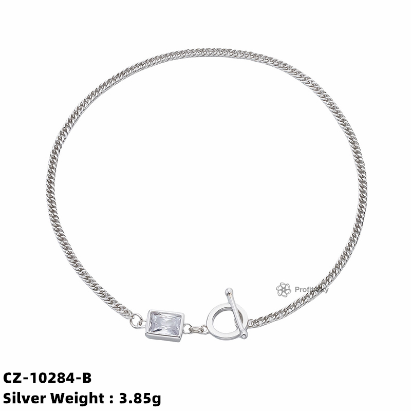 925 Sterling Silver Link Bracelet