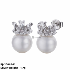 Bohemian Rhapsody: Silver and Pearl Earrings