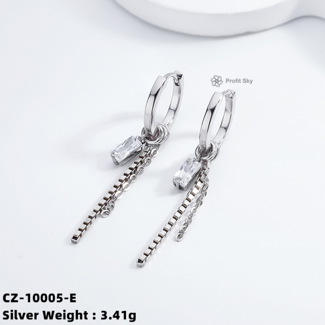 Everyday Silver Stud Earrings