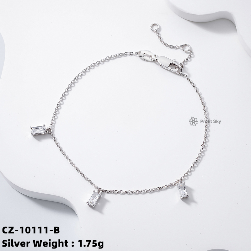 925 Sterling Silver Link Bracelet