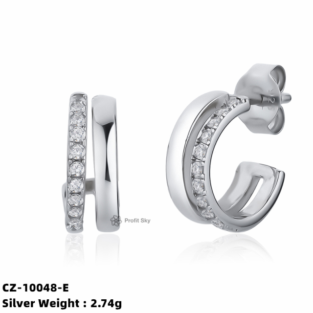 Timeless Silver Hoop Earrings