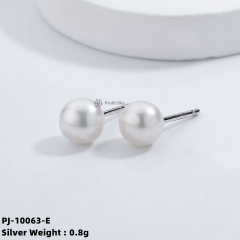 Bohemian Rhapsody: Silver and Pearl Earrings