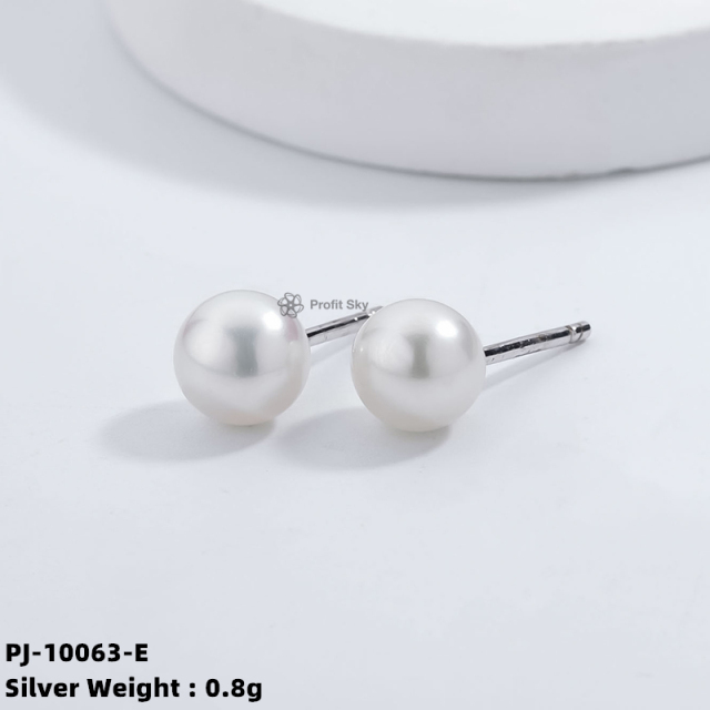 Bohemian Rhapsody: Silver and Pearl Earrings